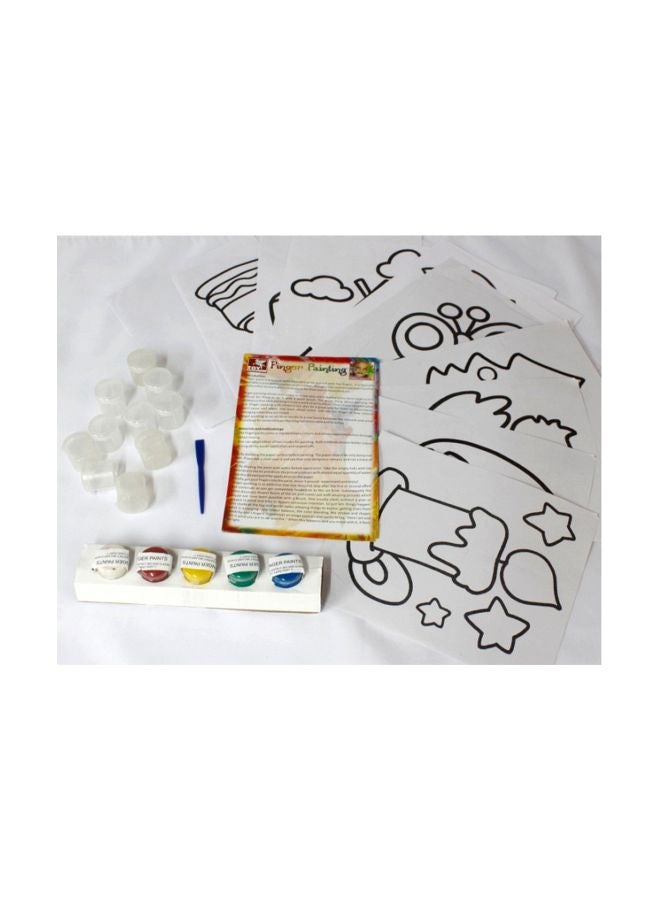 Finger Painting Kit 39430 Multicolour - v1578747196/N33343591A_4