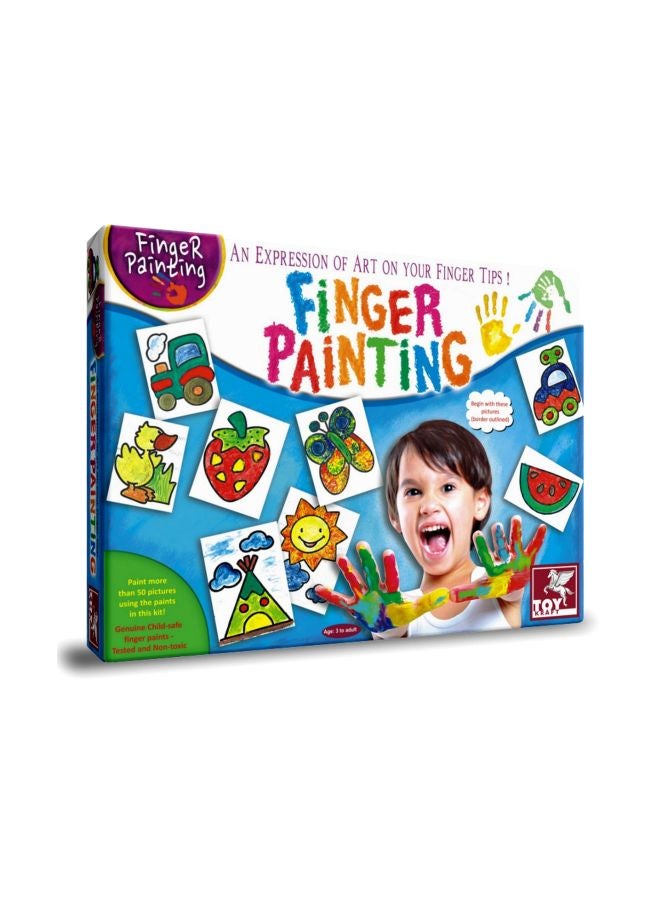 توي كرافت مجموعة الرسم والتلوين بالأصابع طراز 39430 متعدد الألوان  - Image 5