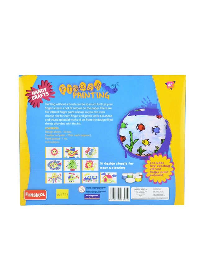 Funskool Handicrafts Finger Painting 9609500 Multicolour - Image 2