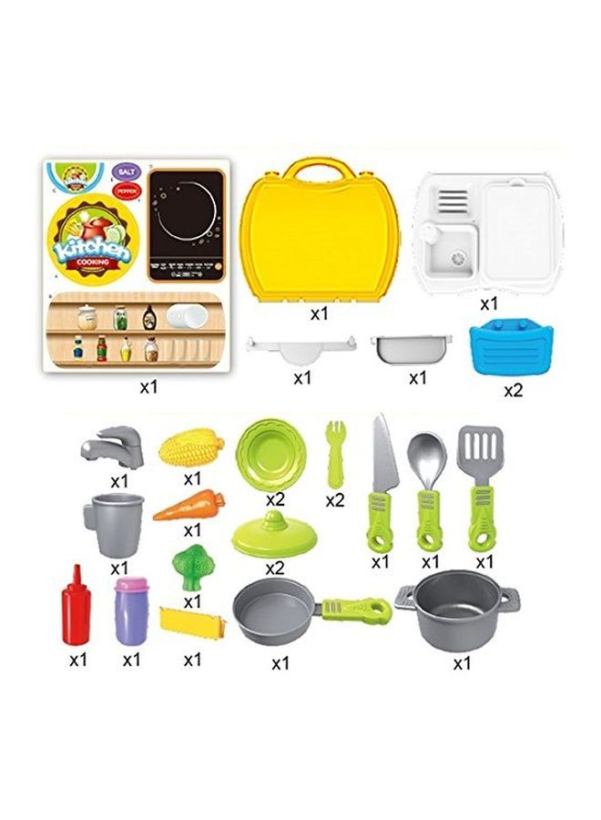 Smartcraft - 26-Piece Kitchen Cooking Suitcase Set B01MU75SMW - Image 1