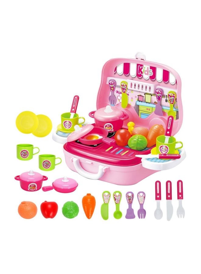 ماجيك واند طقم لعبة الطباخ الصغير مكون من 25 قطعة طراز 008-915A - Image 1