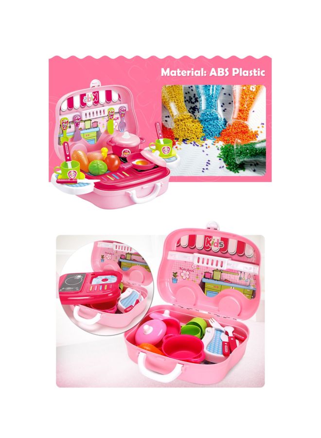 ماجيك واند طقم لعبة الطباخ الصغير مكون من 25 قطعة طراز 008-915A - Image 4
