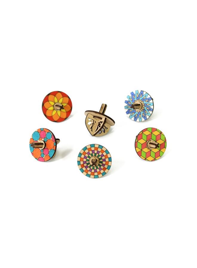 فنفينشين مجموعة ألعاب بازل دوارة مكونة من 6 قطع - Image 3