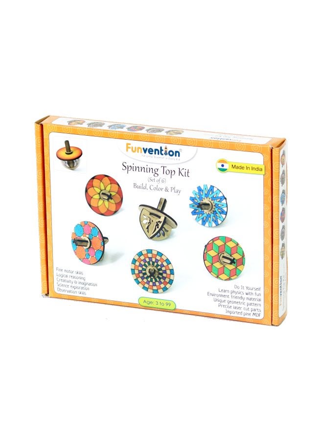 فنفينشين مجموعة ألعاب بازل دوارة مكونة من 6 قطع - Image 5