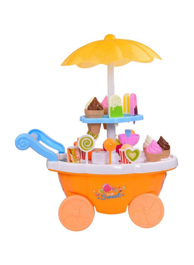 Smartcraft Sweet Candy Shop Cart With LED Light And Music Play Set B07MKNY28Y  - Image 1