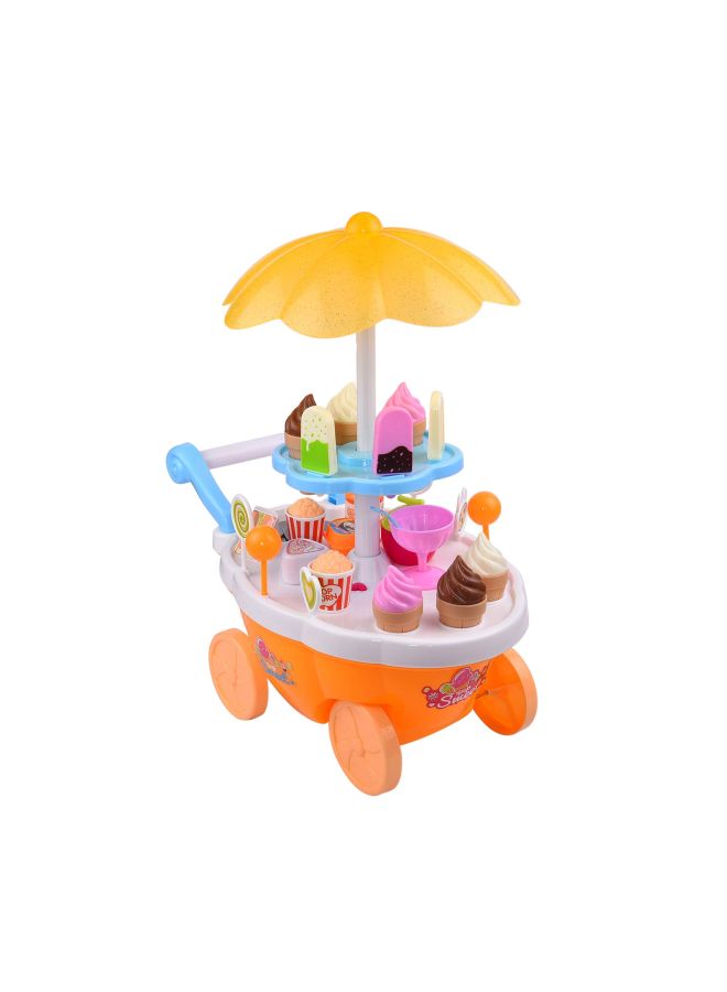 Smartcraft Sweet Candy Shop Cart With LED Light And Music Play Set B07MKNY28Y  - Image 2