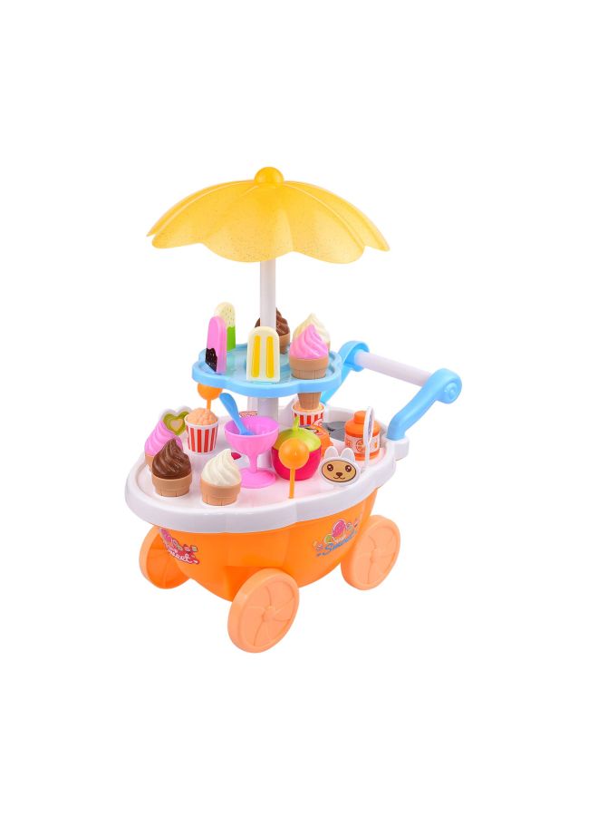 Smartcraft Sweet Candy Shop Cart With LED Light And Music Play Set B07MKNY28Y  - Image 3