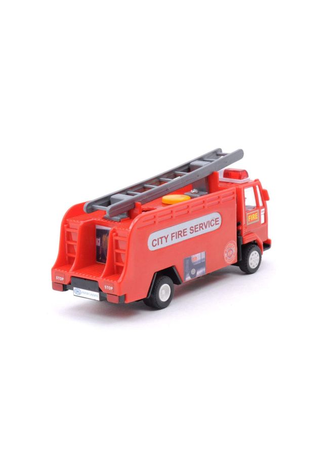Centy Toys Fire Tender City Fir Service Red  - Image 3