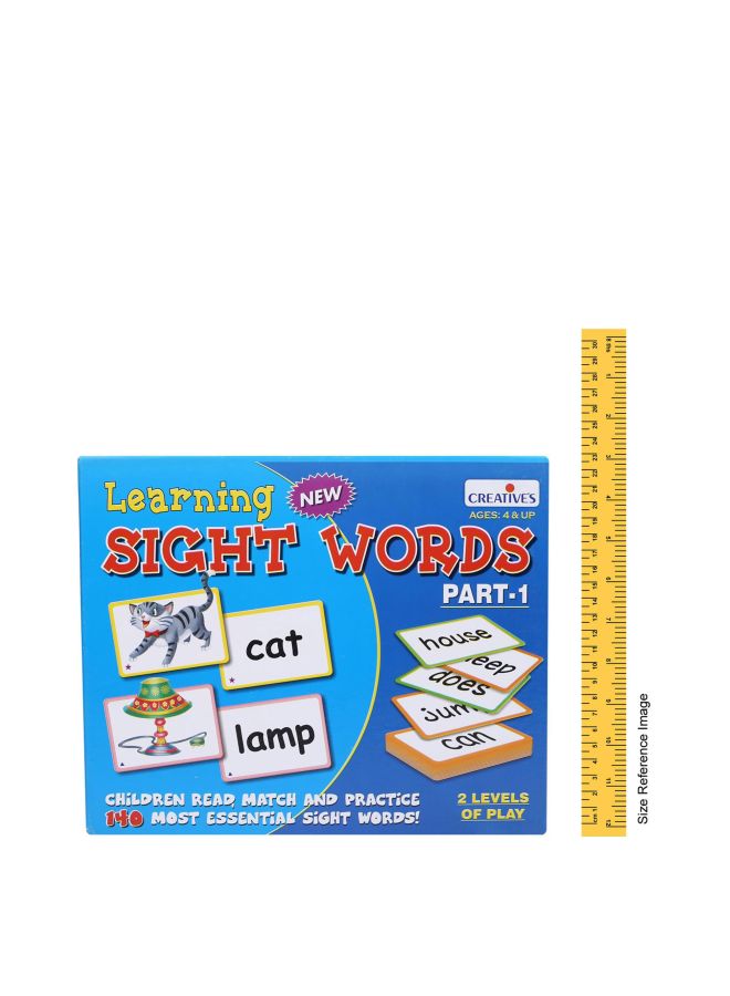 Creative Educational Aids P. Ltd. Learning Sight Words Part-1 Card Game - Image 4