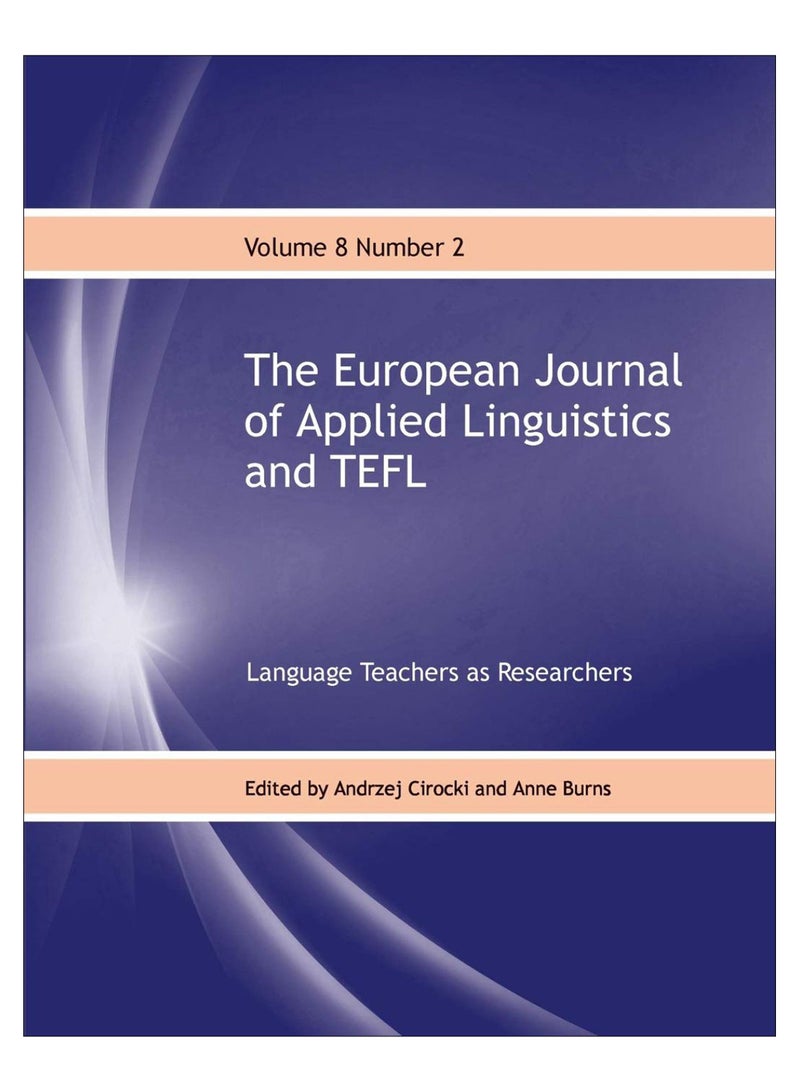 The European Journal Of Applied Linguistics And Tefl Volume 8 Number 2 paperback english - 16-Oct-19 