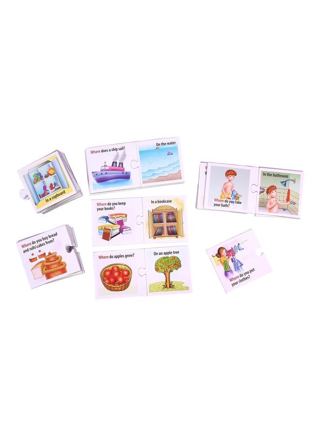 54-Piece Let's Find Out Where Jigsaw Puzzle CRE0996