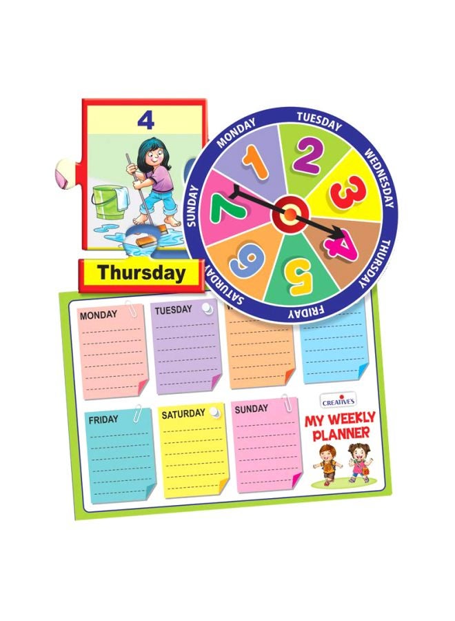 Creative's Preschool Days Of The Week Jigsaw Puzzle - Image 1