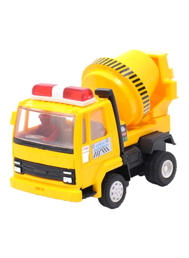 Centy Toys Pull Back Concrete Mixer CT-098 Yellow  - Image 1