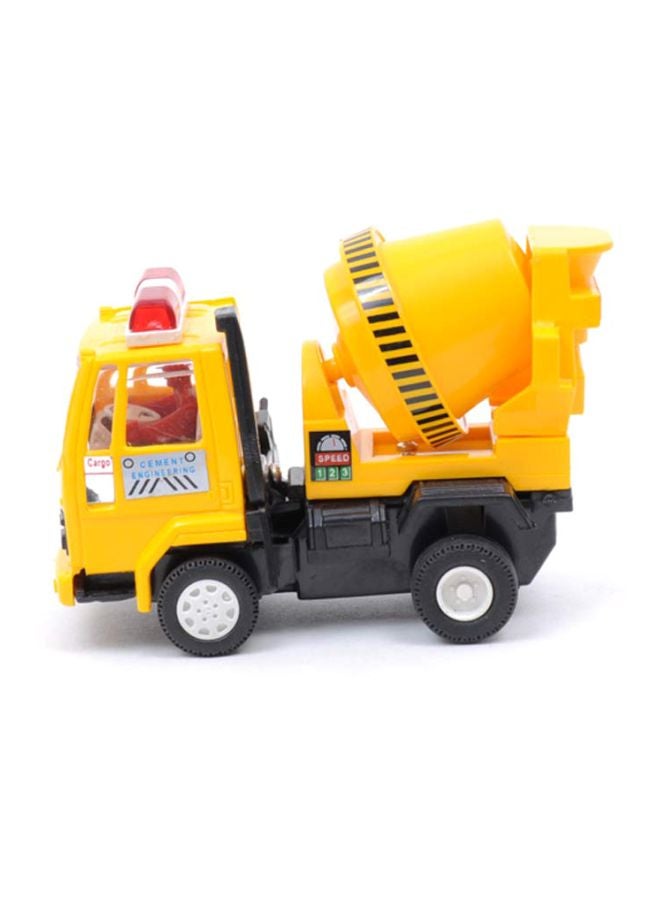 Centy Toys Pull Back Concrete Mixer CT-098 Yellow  - Image 2