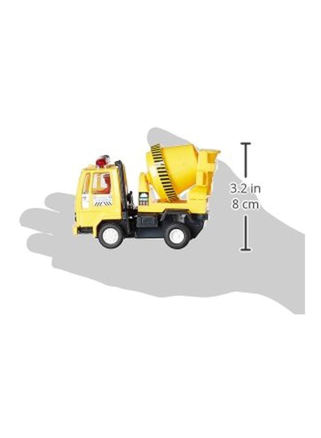Centy Toys Pull Back Concrete Mixer CT-098 Yellow  - Image 5