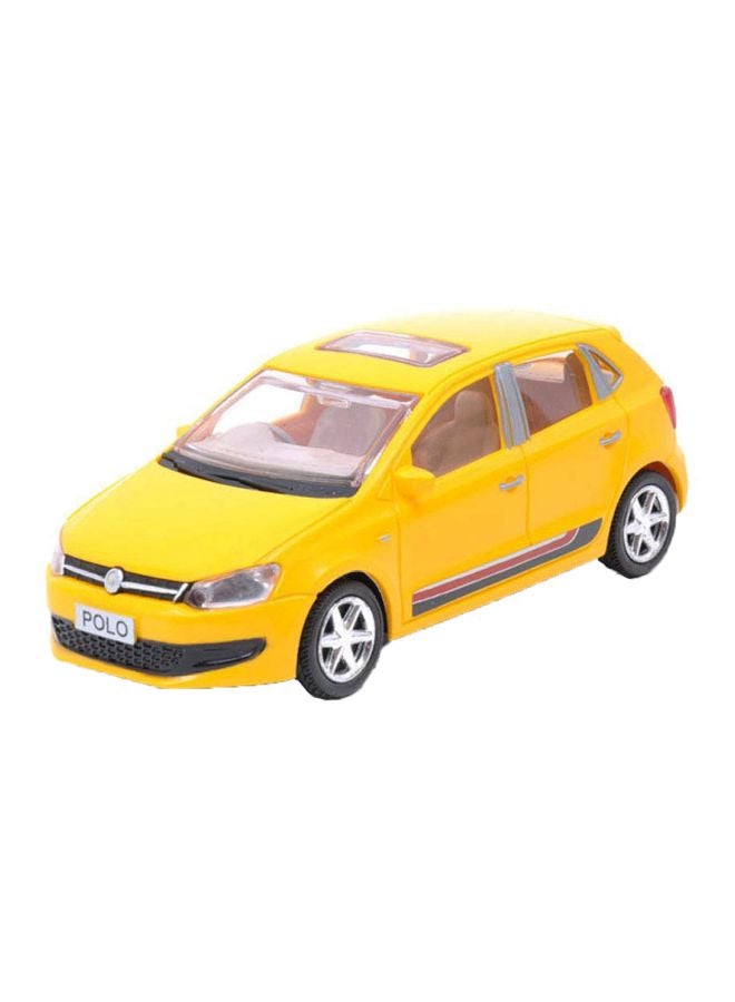 Centy Toys - Polo Pull Back Car CT-128 Yellow - Image 1