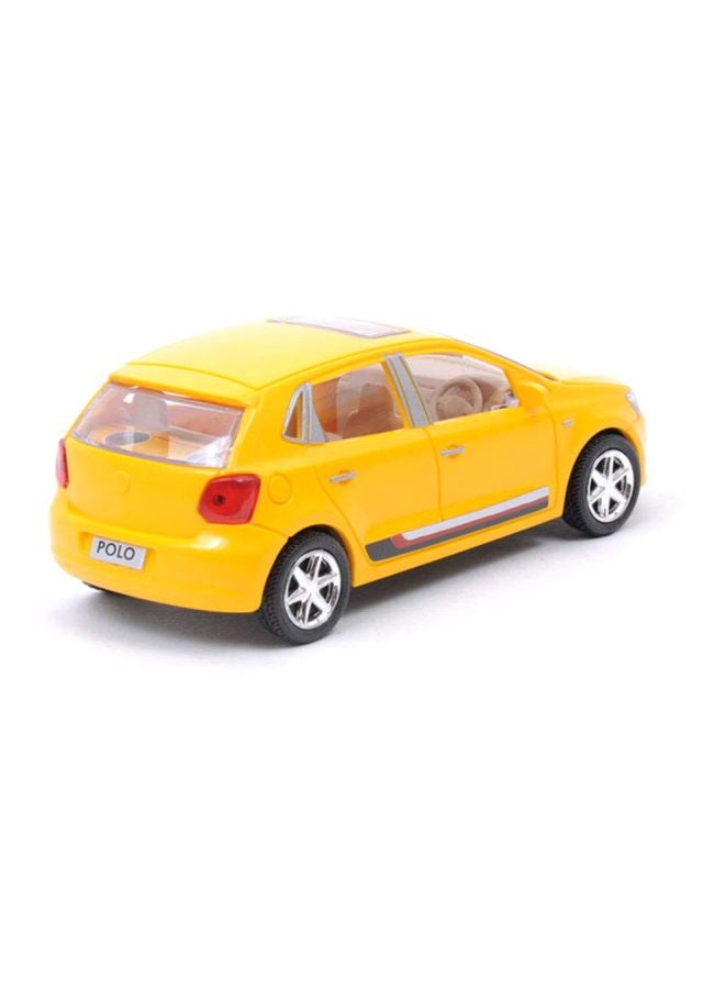 Centy Toys - Polo Pull Back Car CT-128 Yellow - Image 1