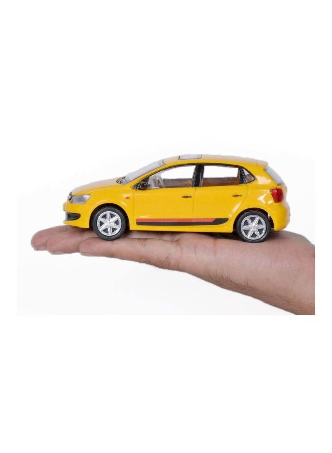 Centy Toys - Polo Pull Back Car CT-128 Yellow - Image 1