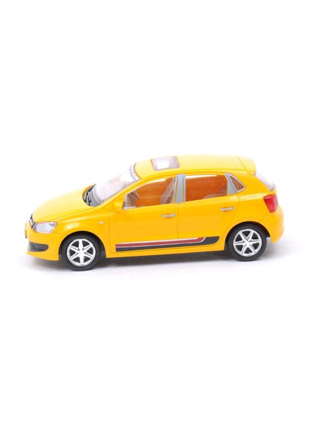 Centy Toys - Polo Pull Back Car CT-128 Yellow - Image 1