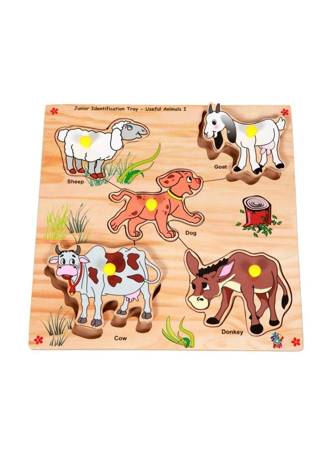 Skillofun Useful Animals I Identification Tray SFS-46S