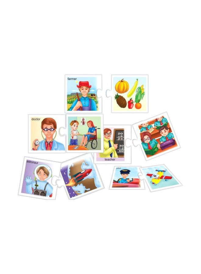 48-Piece Our Helpers Preschool Puzzle Set CRE0630