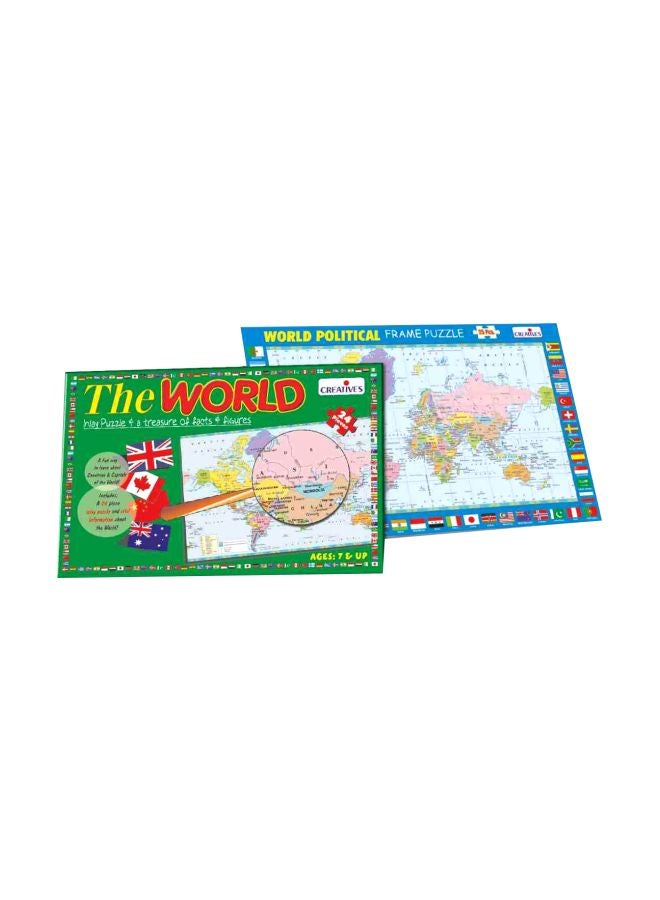 100-Piece Know Your World Activity Pack Puzzle Set CRE0721 - v1578748314/N33344323A_1