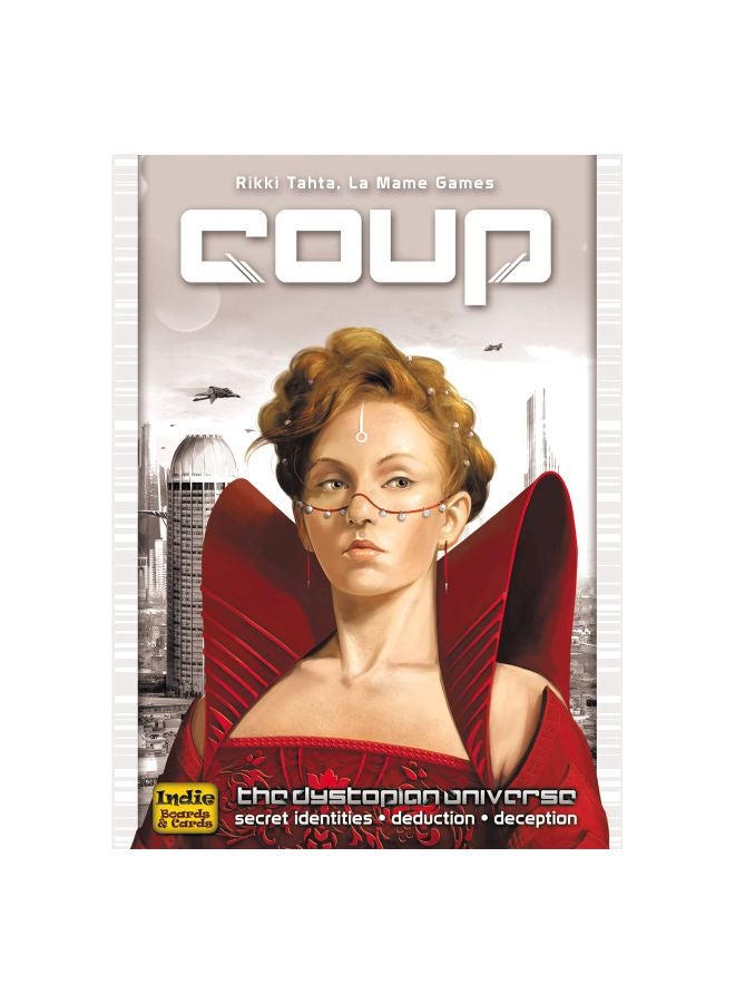 Indie Boards & Cards - Coup Strategy Board Game For Children with Playing Cards and Chips (2-6 Players) - Image 1