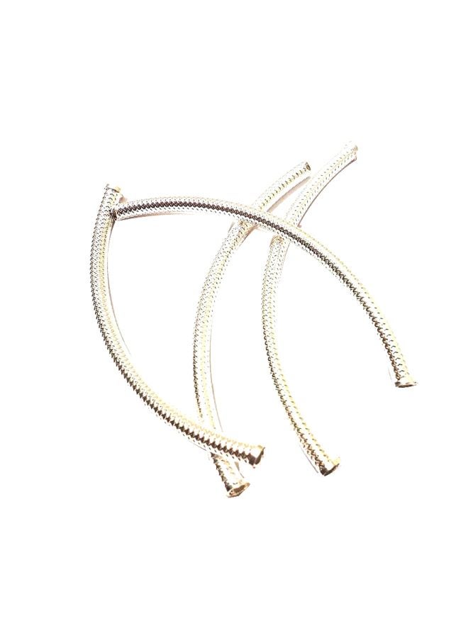 Pack Of 4 Hollow Necklace Pipe 10cm