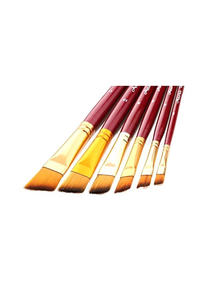 كبير آرت طقم فُرش ألوان مكون من 6 قطع طراز B077GQY1H3 ذهب / أحمر - Image 2