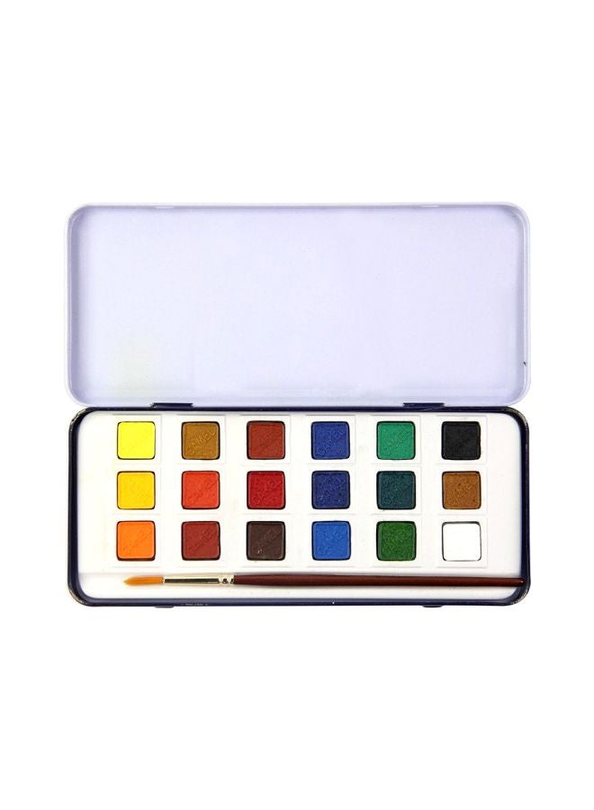 camel - 18 Shades Water Colour 1010736 Pink/Green/Blue - Image 1