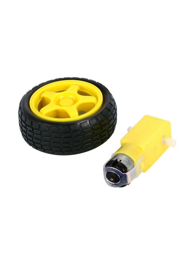 Robocraze Pack Of 2 Smart Car Robot Chassis Kit RC-A-573  - Image 2