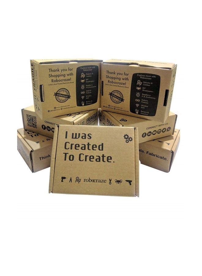 Robocraze Pack Of 2 Smart Car Robot Chassis Kit RC-A-573  - Image 4
