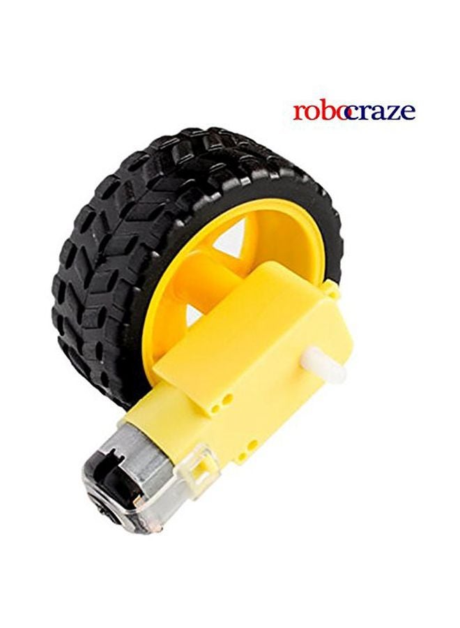 Robocraze Pack Of 2 Smart Car Robot Chassis Kit RC-A-573  - Image 3