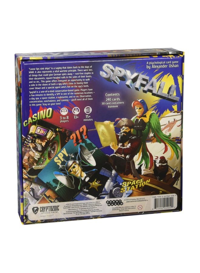 CRYPTOZOIC ENTERTAINMENT - Spyfall Card Game CZE01904 - Image 1