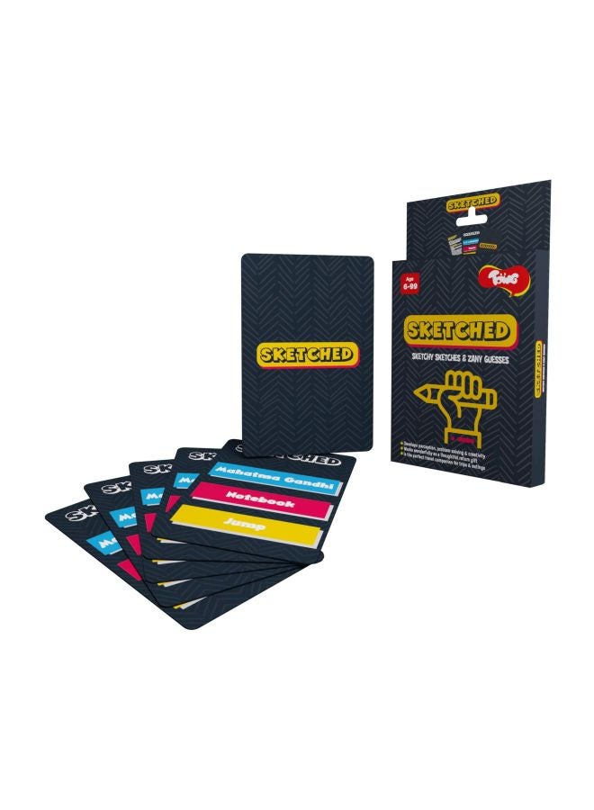 Toiing Sketched Card Game T010009 - Image 1