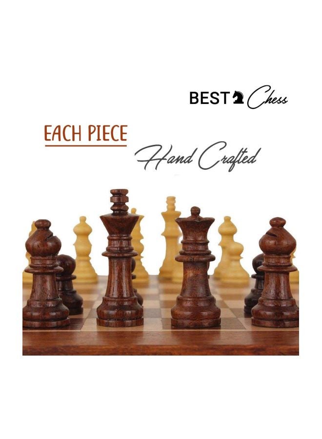Best Chess Wooden Chess Set BC0902 10inch - Image 2
