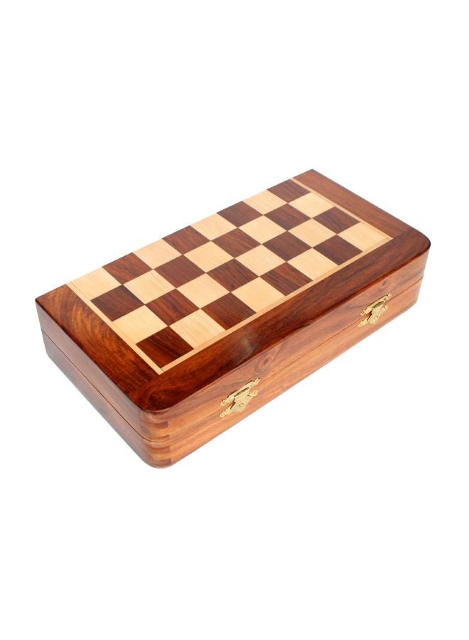 StonKraft Wooden Magnetic Chess Board Game Set - Image 5