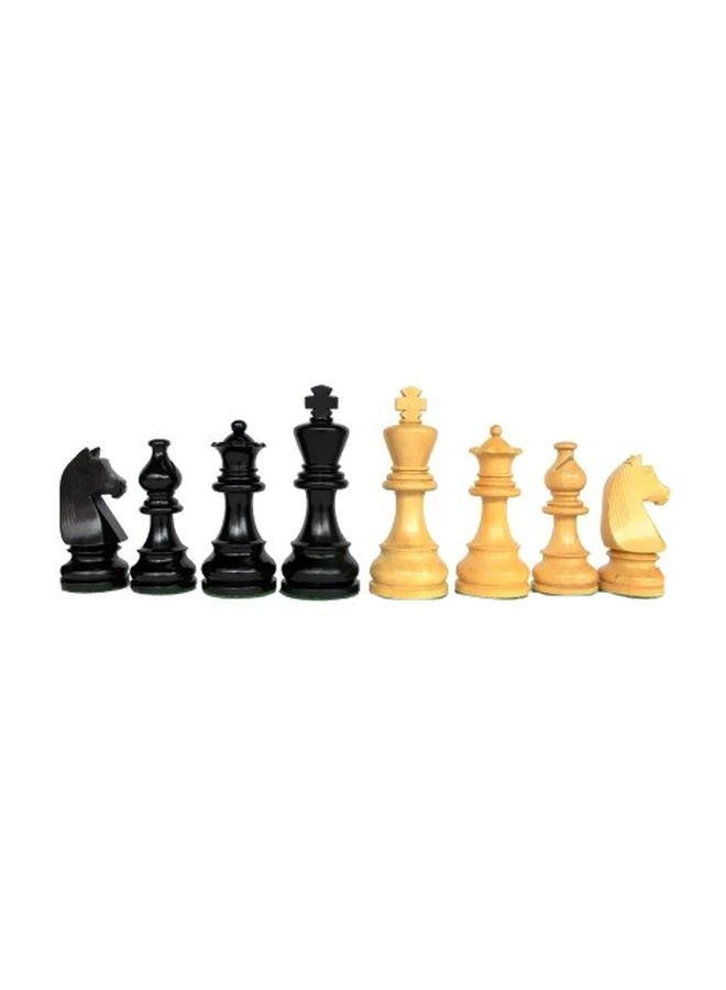 StonKraft - Pack Of 12 Wooden Chess Pieces - Image 1