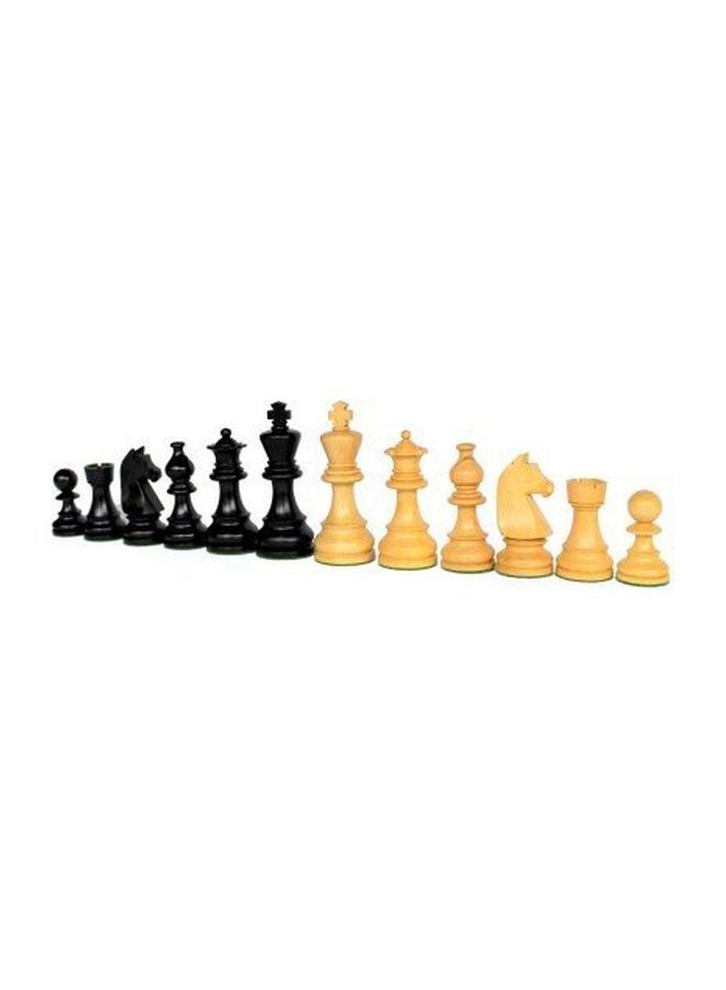 StonKraft - Pack Of 12 Wooden Chess Pieces - Image 1