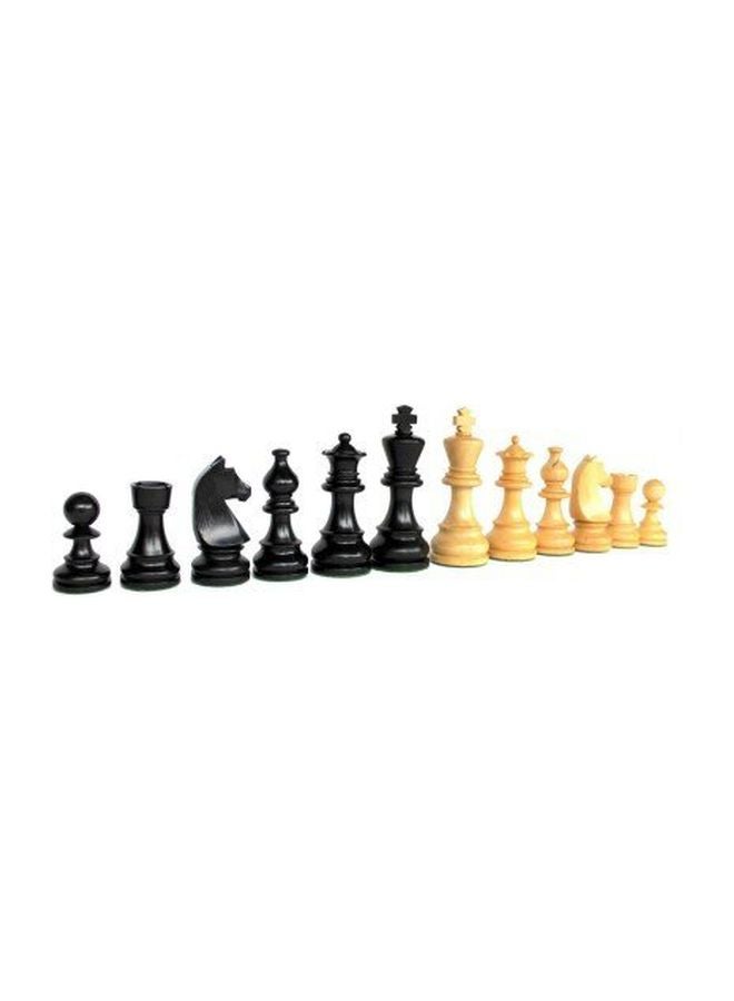 StonKraft - Pack Of 12 Wooden Chess Pieces - Image 1