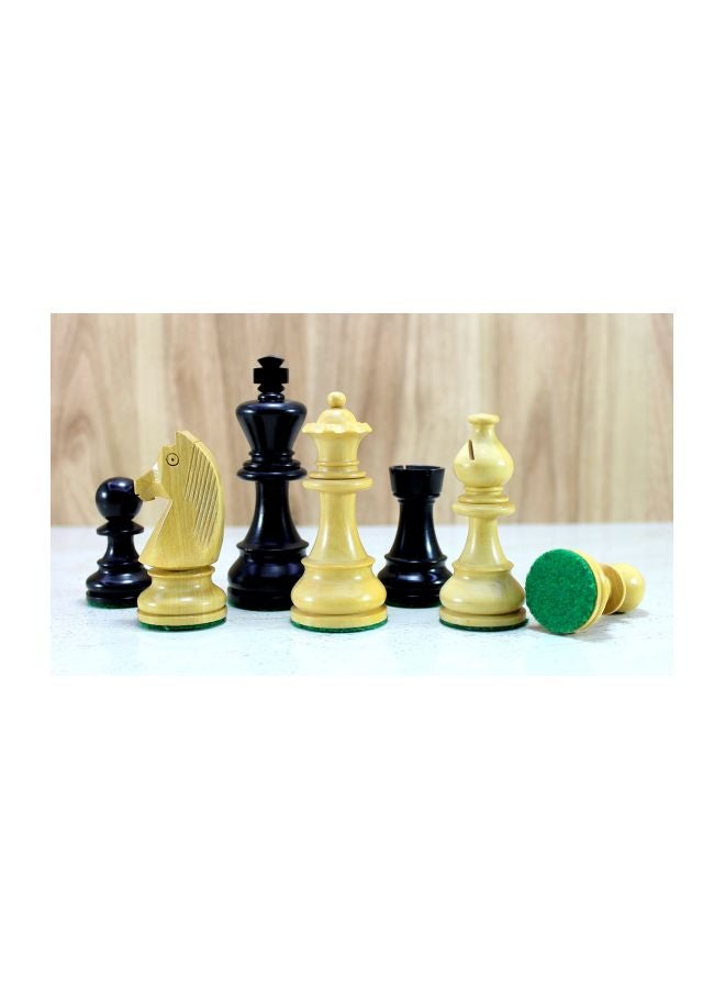 StonKraft - Pack Of 12 Wooden Chess Pieces - Image 1