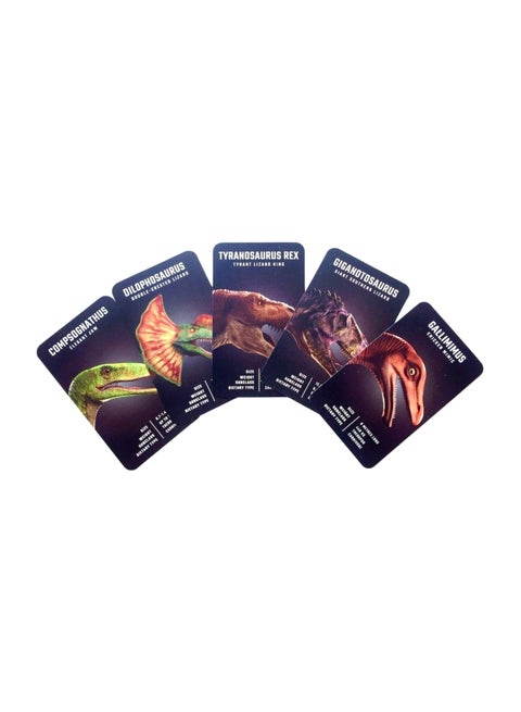 Dinosaur 4D Plus The Prehistoric Experience Flashcards Game EHL220038