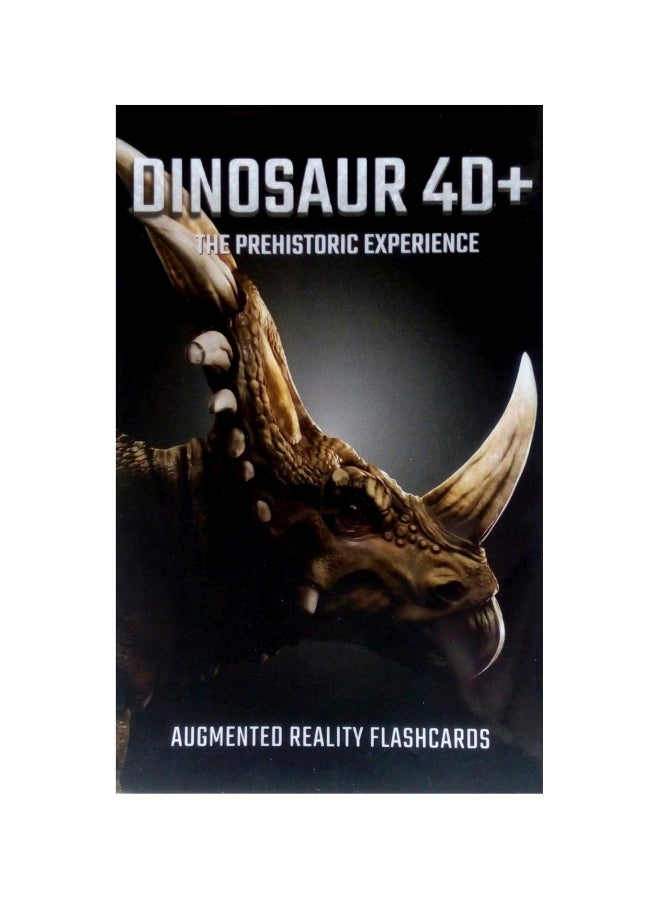 Dinosaur 4D Plus The Prehistoric Experience Flashcards Game EHL220038