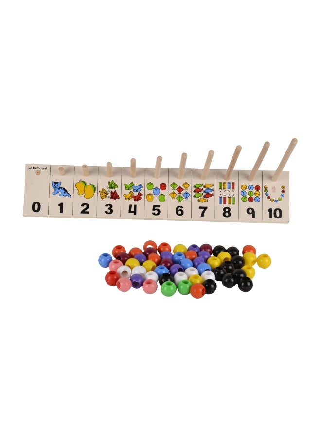 سكلفون لعبة ليتس كاونت تعليمية من الخشب طراز L-42 - Image 3