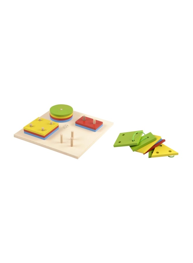 Skillofun Wooden Shape Sorter Board SF-66 - Image 2