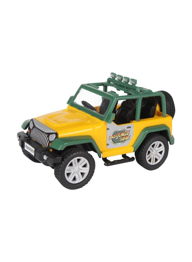 Centy Toys Jungle Pull Back Safari Car Multicolour  - Image 1