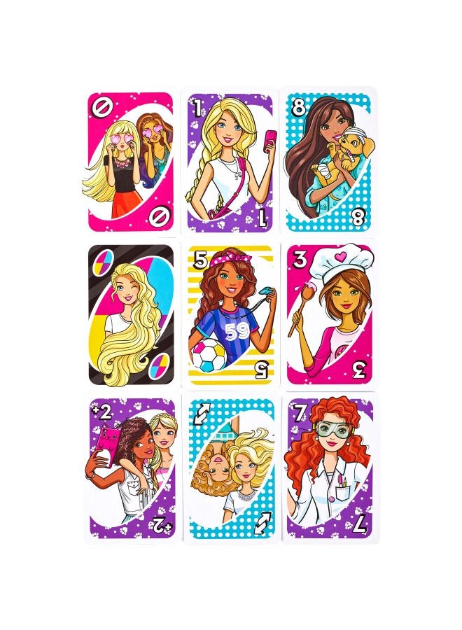 Mattel Games UNO Barbie Card Game FMP71  - Image 2