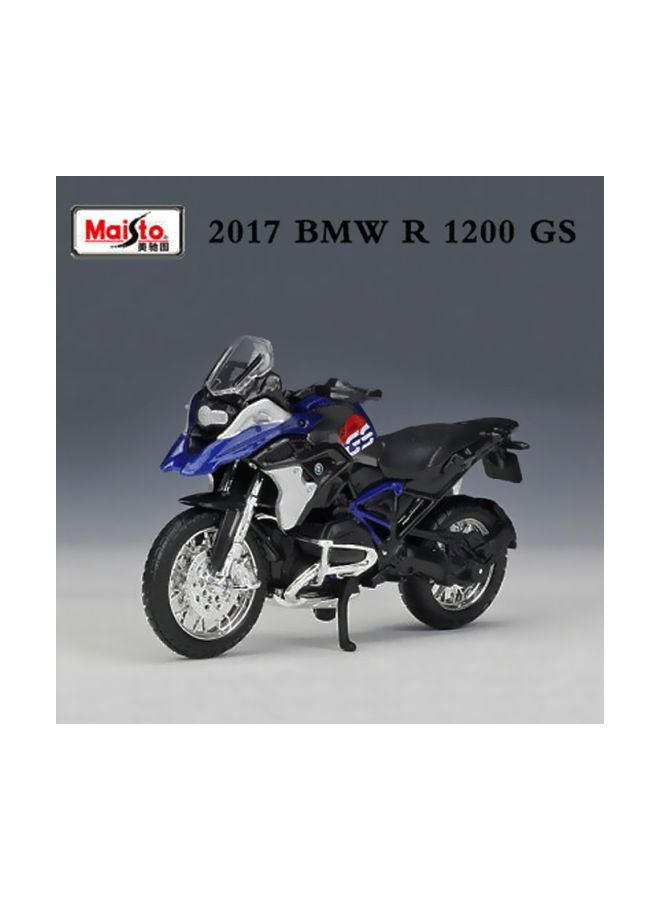 مايستو نموذج مصغر لسيارة بي إم دبليو R 1200 GS بتصميم واقعي ومفصل للغاية 11x4x5سم - Image 2