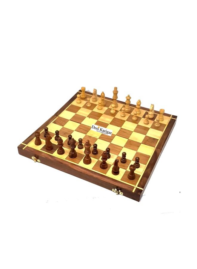 Desi Karigar Wooden Classic Chess Set - Image 3