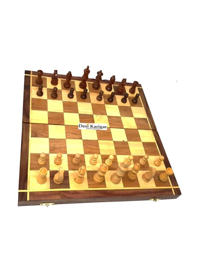 Desi Karigar Wooden Classic Chess Set - Image 2